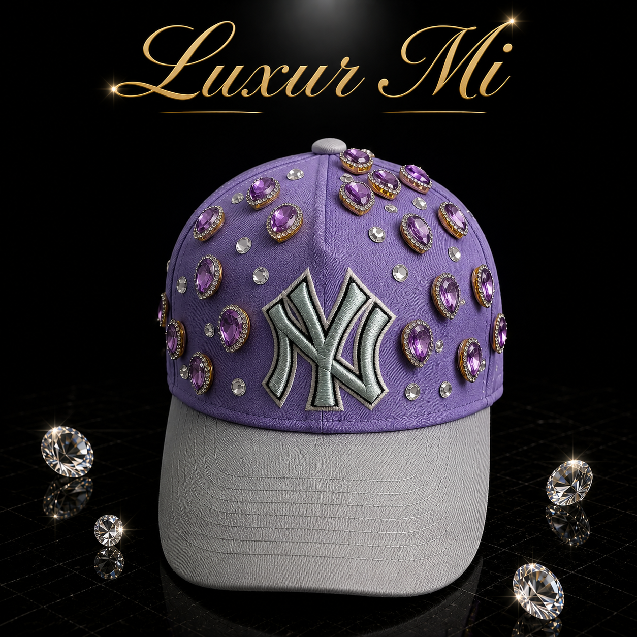 Lavender Luxe Yankees Snapback