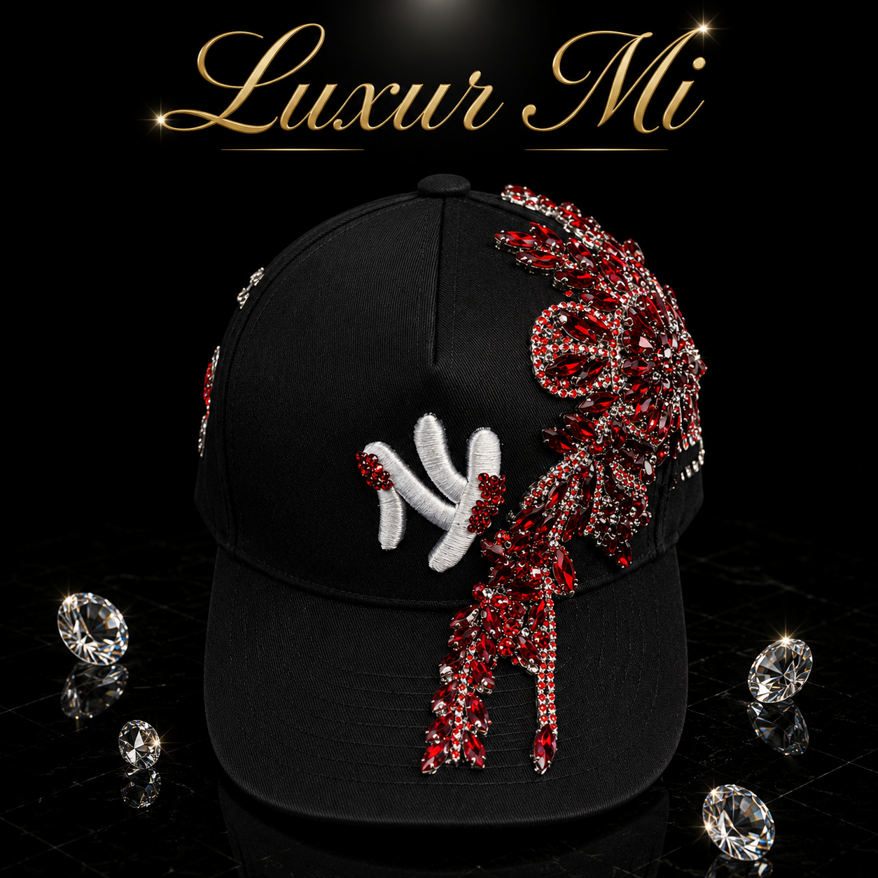 Scarlet Noir NY SnapBack 💎