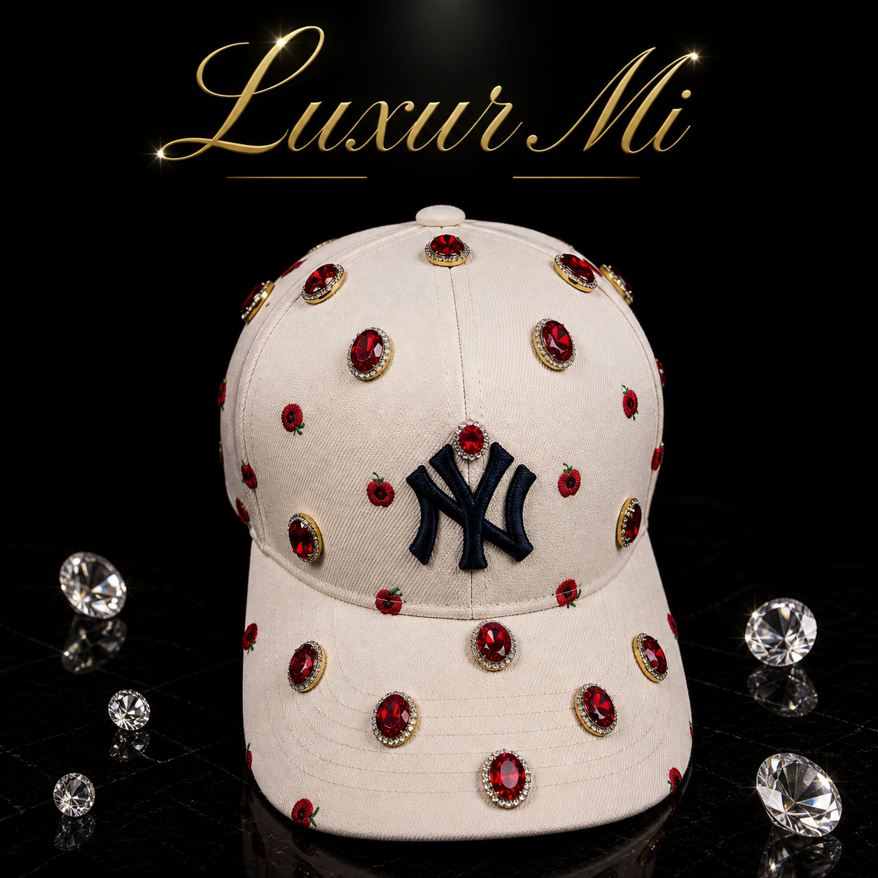 Apple Ruby Pearl NY SnapBack 💎
