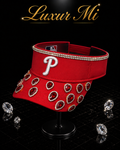 Crimson Crown Phillies Visor 💎